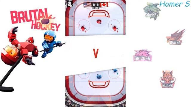 Let's see Brutal Hockey - Sports games (Android, ios). смотреть онлайн