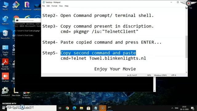 Window Terminal Star Wars Movie | Best Trick In Cmd | смотреть онлайн