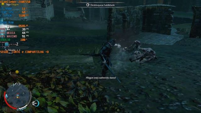 Middle-earth: Shadow of Mordor, teste UHD 630 em Português PT-BR! Notebook 2AME550 смотреть онлайн