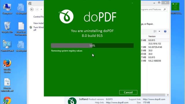 Uninstall doPDF 8 build 915 смотреть онлайн