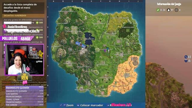 🔴 3RA RUNA DEL CUBO😱* BUSCANDO VICTORIAS Y PLATICANDO DE PAST :v !!💖✨ | Soy Ren Fortnite смотреть онлайн