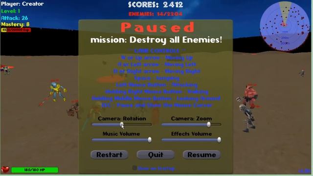 Unity3D-WebGL What Melee Game I created with Free Assets Player01 смотреть онлайн