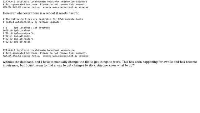 Unix & Linux: /etc/hosts in debian resets itself on reboot (2 Solutions!!) смотреть онлайн