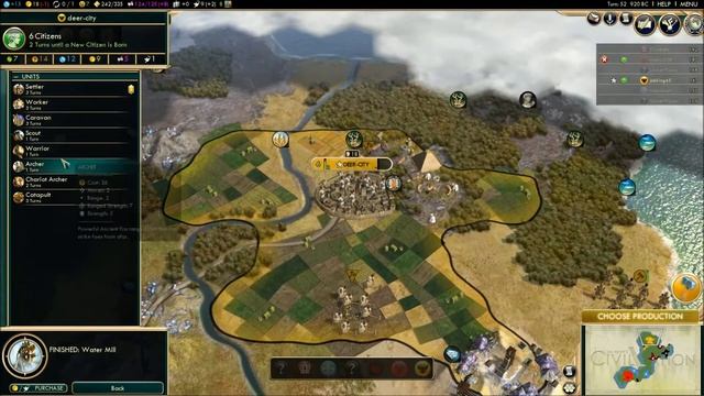 Civilization 5: Brave new world - part 2 - multiplayer - PIG CITY смотреть онлайн