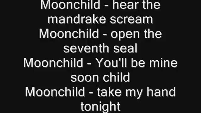 Iron Maiden - Moonchild Lyrics