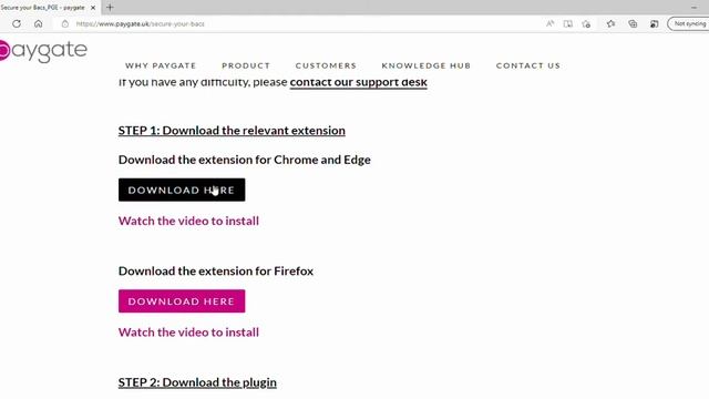 How to install our Chrome/Edge extension - Secure your Bacs смотреть онлайн