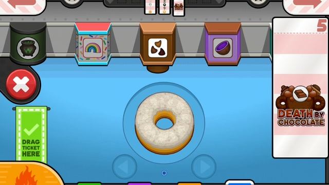 Papa's Donuteria To Go-All Halloween Toppings Unlocked смотреть онлайн