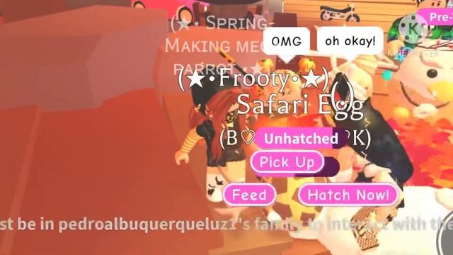 Hatching a SAFARI EGG (roblox Adopt me) смотреть онлайн