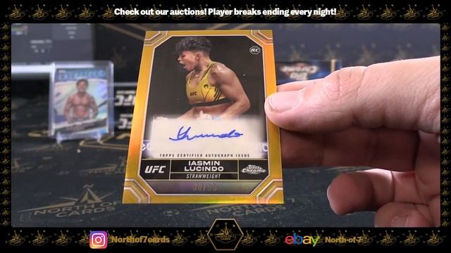 2023-24 Topps Chrome UFC Delight - 1X Case Player BREAK #2- March 21st смотреть онлайн