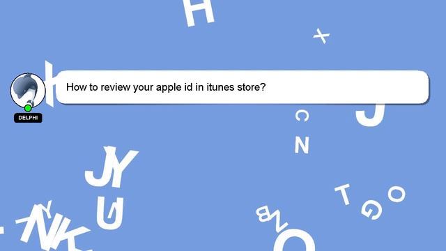 How to review your apple id in itunes store? смотреть онлайн