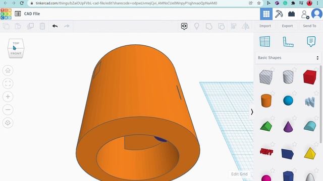 3D design CAD File Tinkercad Google Chrome 2021 12 08 08 24 20 смотреть онлайн