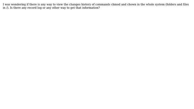 Unix & Linux: chmod and chown changes list смотреть онлайн