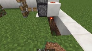 Как построить механические двери в майнкрафт. Легко и просто.