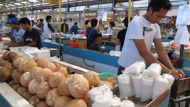 Travel Indonesia-Jakarta BSD CITY Market Place 在印尼椰城参观当地人的菜市场 смотреть онлайн