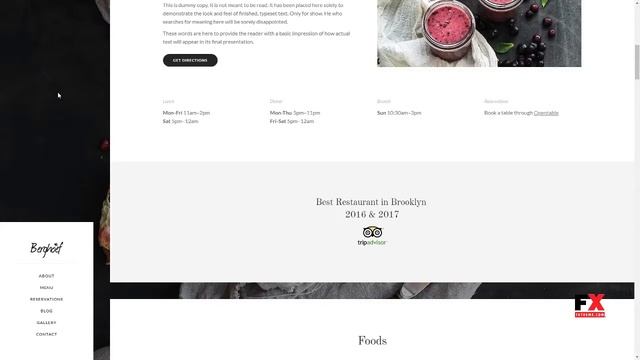 Berghoef -“ Contemporary HTML5 One-Page Restaurant Template Jewe смотреть онлайн