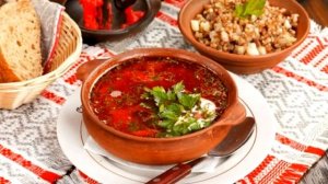 Национальная кухня Украины...