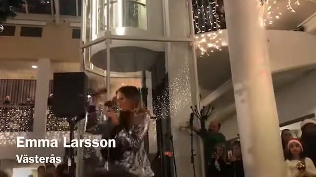 Hanna ferm- Rolling in the deep (live) 21/12-17 Västerås смотреть онлайн