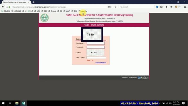 2 CAPTCHA , BOOKMARK & TAMPERMONKEY SCRIPT (SSMMS/ TSMDC)
