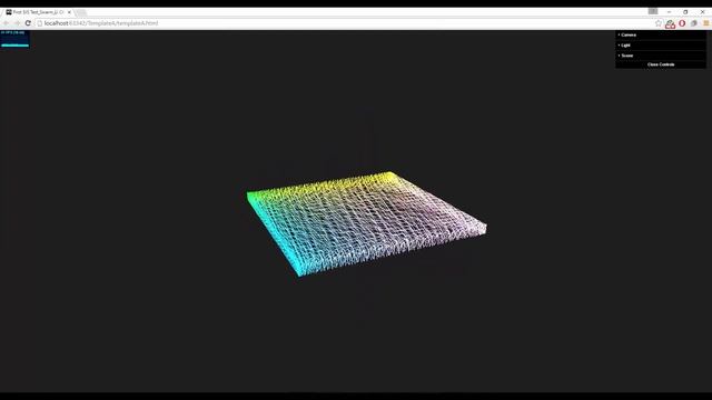 2 million particles rendered at 30fps on web browser through 3JS/webGL смотреть онлайн