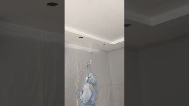 Безвоздушная покраска короба смотреть онлайн