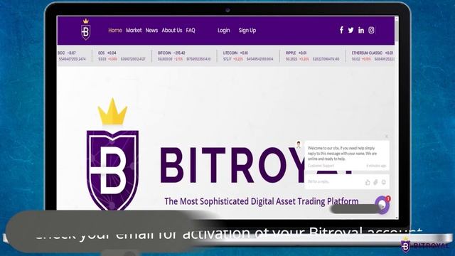 How to Set-up BitRoyal Exchange Account | Digital Asset Exchange смотреть онлайн