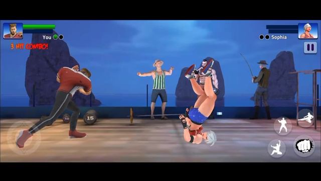 Gym fighting games 2022 boss hand weapon fight gameplay (android,ios) смотреть онлайн