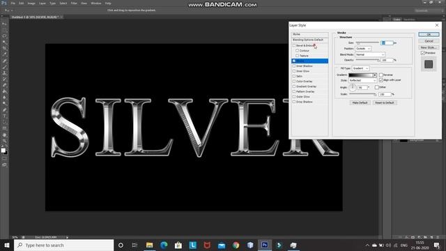 PHOTOSHOP SILVER TEXT EFFECT | PHOTOSHOP TEXT EFFECTS | PHOTOSHOP TUTORIAL смотреть онлайн
