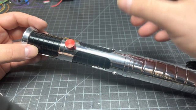 Chrome plated Quinlan Vos saber for Demoine, Proffie 2.2 смотреть онлайн