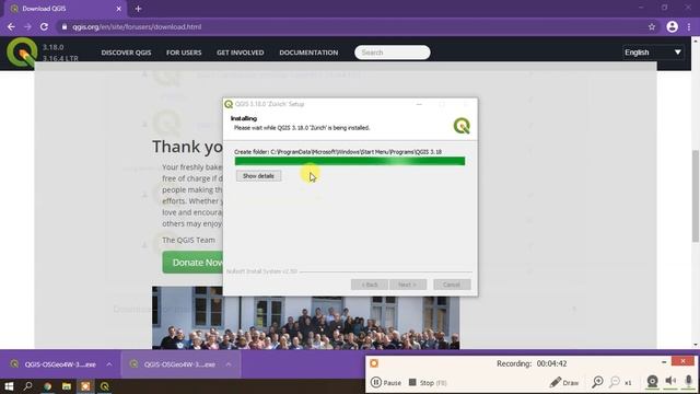 Download and Install QGIS 3.16.4 & 3.18.0 in Windows 10 смотреть онлайн