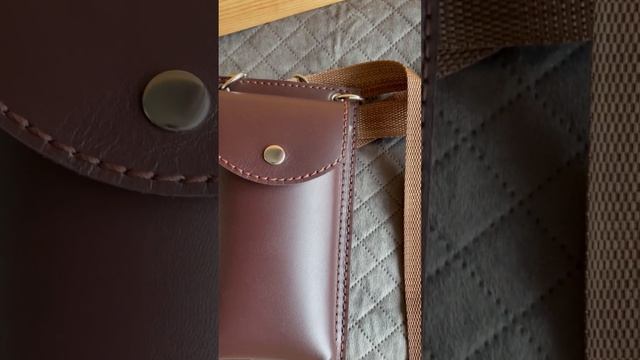 Сумка под телефон #shorts #заказ #fashion #аксессуары #натуральнаякожа #подарок #smartphone #style