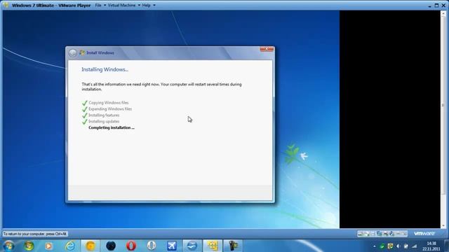 OS: Installation of Windows 7 Ultimate смотреть онлайн
