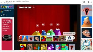 blob opera but purple forgot his solo notes