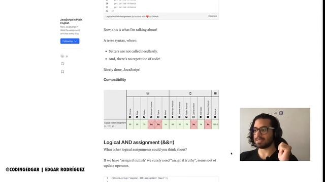 Explaining the 3 New JavaScript Logical Assignment Operators (??=, &&=, ||=) смотреть онлайн