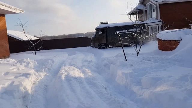 Уаз на forward safari 500 копает снег смотреть онлайн