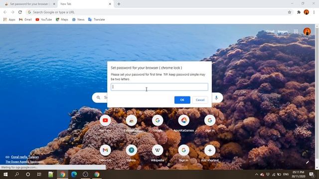 How to lock Chrome browser смотреть онлайн