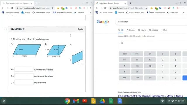 Tiling Two Windows in Chrome to Use Google Calculator with Canvas смотреть онлайн
