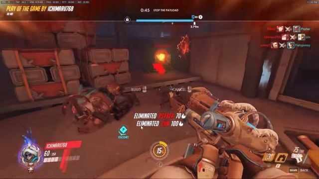 Overwatch | My Mei POTG :) смотреть онлайн