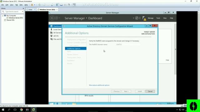 Instalacion de windows server 2012, Active directory y DHCP en VMware смотреть онлайн