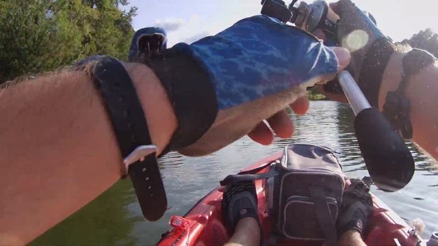 Lake Hartwell Kayak Bass Fishing - Brown Road Boat Ramp - Late Summer Bass Fishing смотреть онлайн