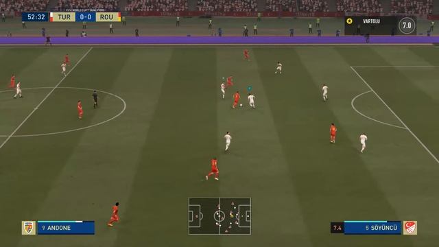 FIFA 21 Turkey - Romania (2-0) смотреть онлайн