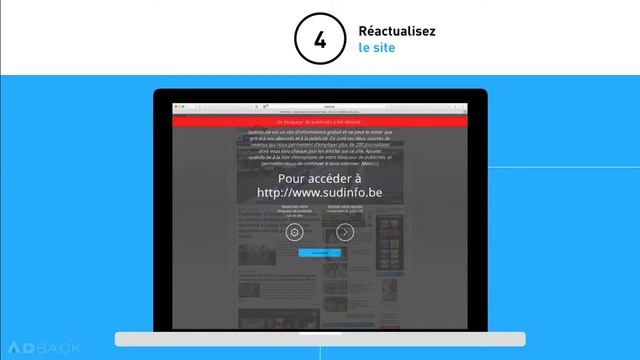 Tutoriel débloquer le site sudinfo.be - Safari / ABP смотреть онлайн