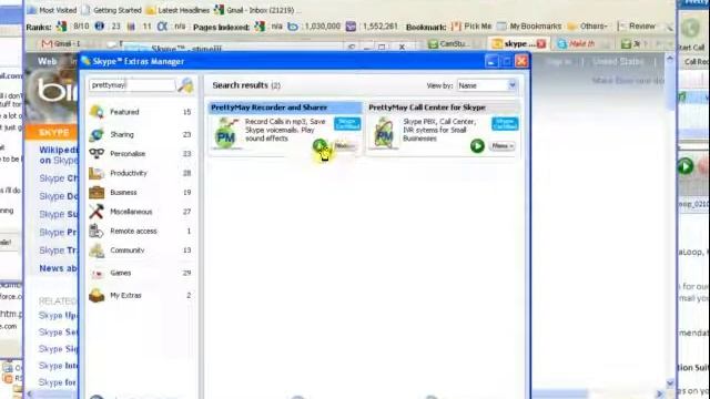 How to add quick keys to firefox and play pre-recorded messages with Skype смотреть онлайн