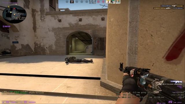 Играем faceit - пробиваю путь в Киберспорт :) смотреть онлайн