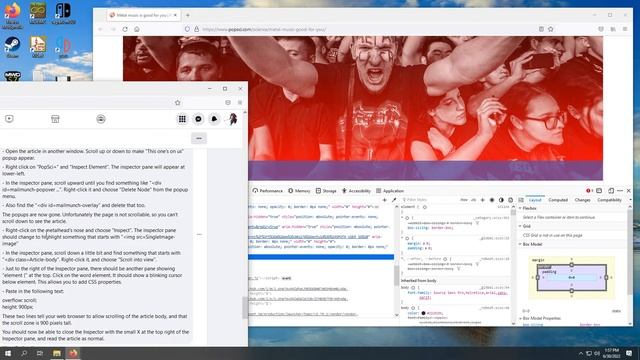 Web popups suck. Sometimes they can be defeated with Firefox's Inspector tool. Here's an example. смотреть онлайн