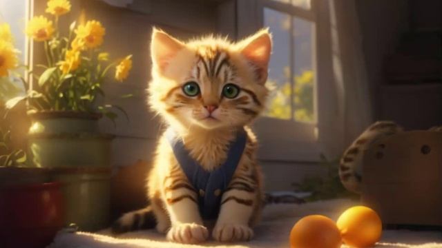 Little brave bee | little cat and butterfly for kids смотреть онлайн