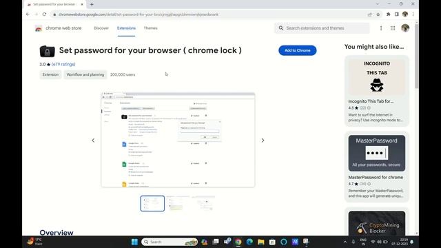 Google Chrome Par Password Kaise lagayen | How To Set Password On Google Chrome Browser смотреть онлайн