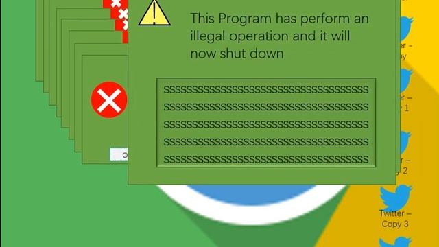 Chrome OS v23.43 Crazy Error смотреть онлайн