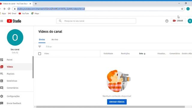 Vídeos do canal YouTube Studio Google Chrome 2020 07 29 14 54 28 смотреть онлайн