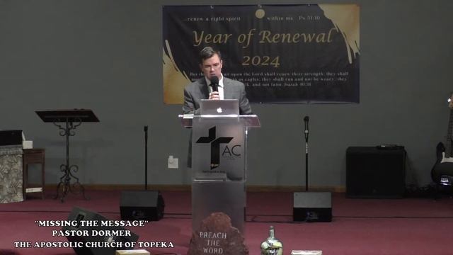 "MISSING THE MESSAGE" PASTOR DORMER смотреть онлайн