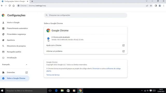 Como Atualizar o Navegador Google Chrome Corretamente смотреть онлайн
